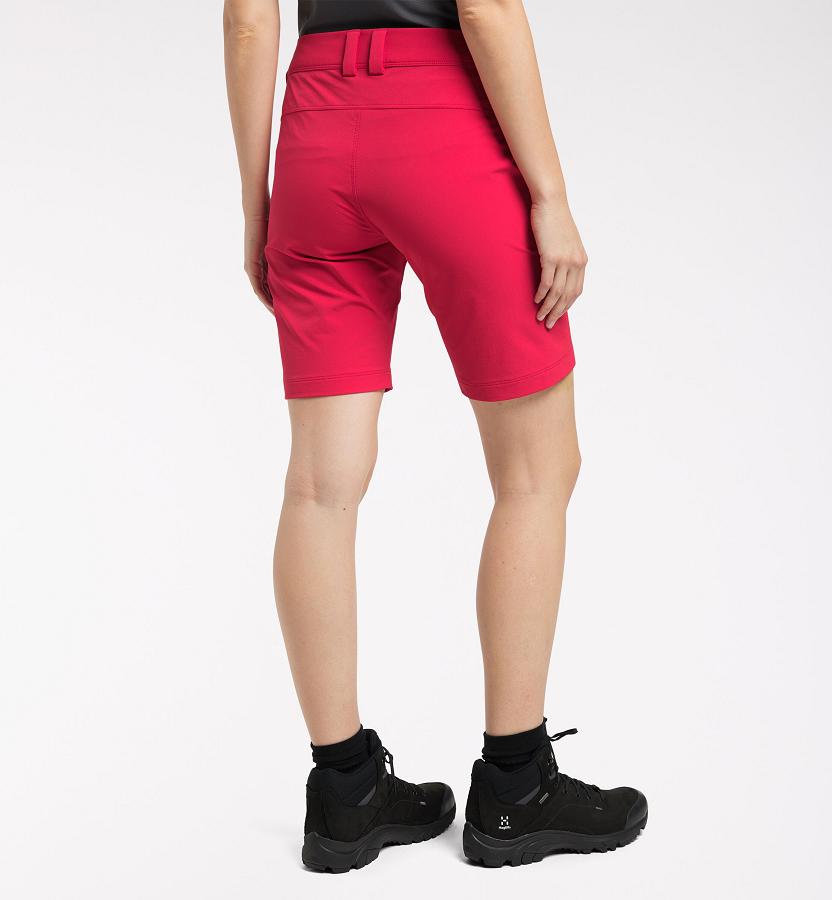 Haglöfs Womens Morän Shorts Red New Zealand 87094KMNZ